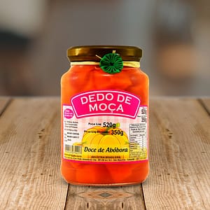 Doce de Abóbora - Dedo de Moça 350g