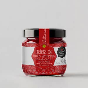Geleia de Frutas Vermelhas com pimenta 230g sem açúcar