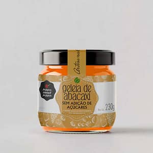 Geleia de Abacaxi sem pimenta 230g sem açúcar
