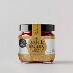 Geleia de Morango sem pimenta 230g sem açúcar