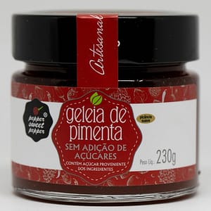 Geleia de pimenta sem açúcar 230g