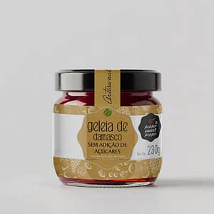 Geleia de Damasco sem pimenta 230g sem açúcar